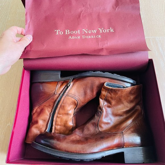 To Boot New York Adam Derrick Hawthorne Boots Leather Ankle Zip To Boot New York Hawthorne Ankle Boot | Grailed main image 4